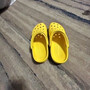 Yellow Crocs
